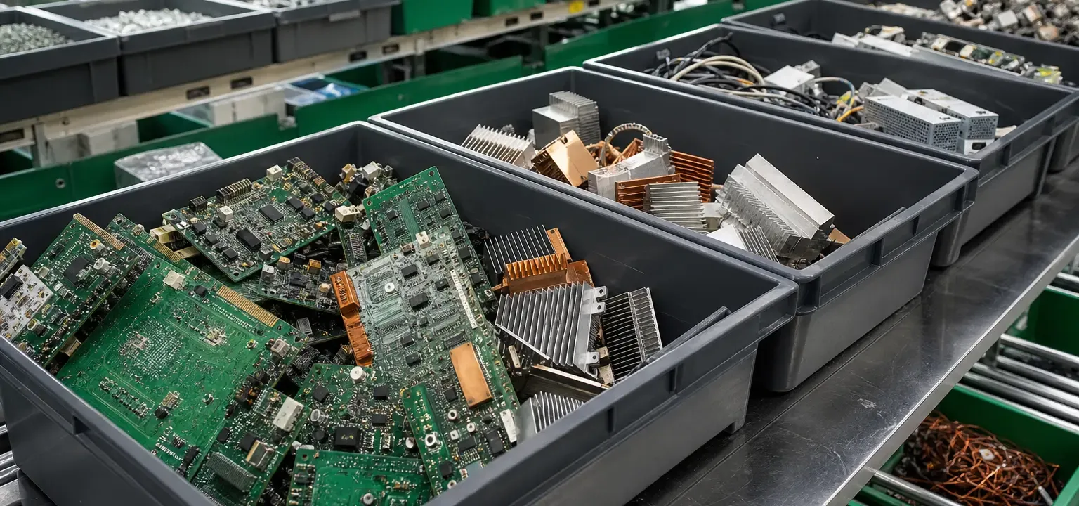 Turn retired electronics into responsibly managed materials.